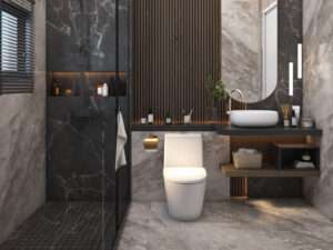 Floor tiling in Toorak