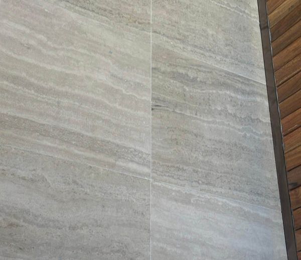 Exterior stone cladding finished by Tiling Plus in Melbourne